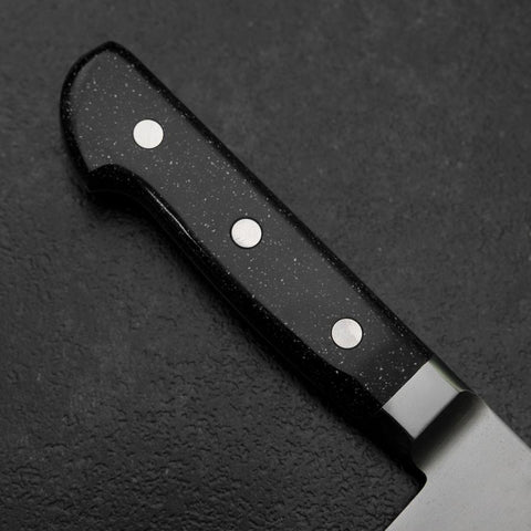 Gyuto VG-5 Tsuchime Schwarzer Marmor Griff 210mm-[Musashi]-[Japan-Küchenmesser]