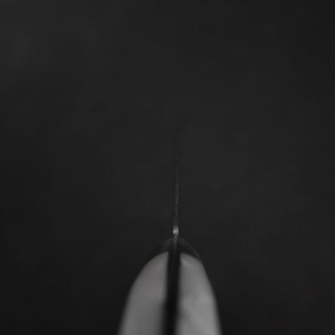 Gyuto VG-5 Tsuchime Weißer Marmor Griff 210mm-[Musashi]-[Japan-Küchenmesser]