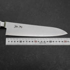 Gyuto VG-5 Tsuchime Weißer Marmor Griff 210mm-[Musashi]-[Japan-Küchenmesser]
