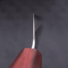 Gyuto White Steel #1 Poliert Lila Urushi Griff 210mm-[Musashi]-[Japan-Küchenmesser]
