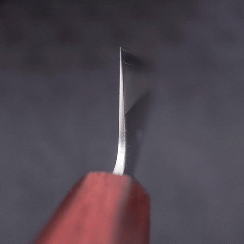 Gyuto White Steel #1 Poliert Lila Urushi Griff 210mm-[Musashi]-[Japan-Küchenmesser]