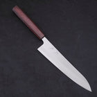 Gyuto White Steel #1 Poliert Lila Urushi Griff 210mm-[Musashi]-[Japan-Küchenmesser]
