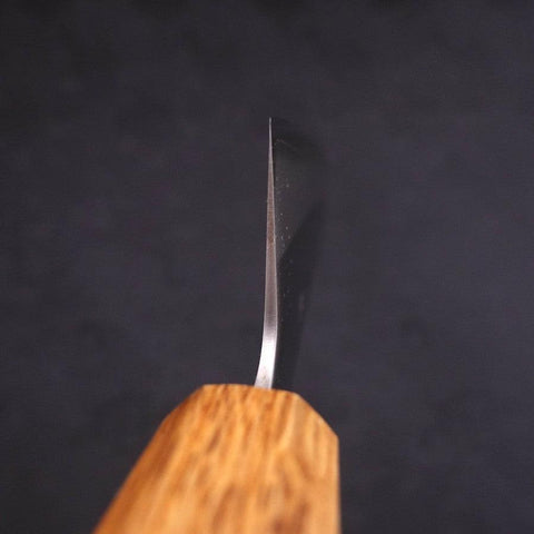 Gyuto White Steel #1 Poliert Yaki Urushi Griff 210mm-[Musashi]-[Japan-Küchenmesser]
