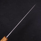 Gyuto White Steel #1 Poliert Yaki Urushi Griff 210mm-[Musashi]-[Japan-Küchenmesser]