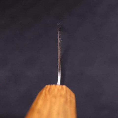 Gyuto White Steel #1 Poliert Yaki Urushi Griff 240mm-[Musashi]-[Japan-Küchenmesser]