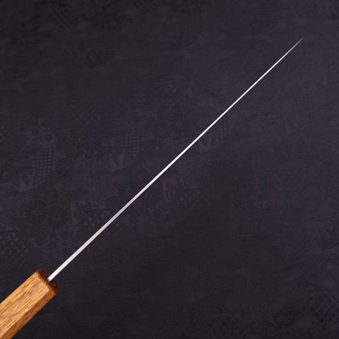 Gyuto White Steel #1 Poliert Yaki Urushi Griff 240mm-[Musashi]-[Japan-Küchenmesser]