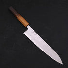 Gyuto White Steel #1 Poliert Yaki Urushi Griff 240mm-[Musashi]-[Japan-Küchenmesser]