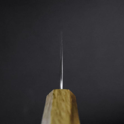 Gyuto White Steel #1 Tsuchime Walnussholz Griff 210mm-[Musashi]-[Japan-Küchenmesser]