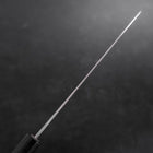 Gyuto White Steel #2 Kurouchi Stainless Clad Buffalo Magnolia Handle 210mm (8.3”)-[Musashi]-[Japan-Küchenmesser]