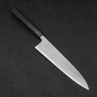 Gyuto White Steel #2 Nashiji Ebenholz Griff 210mm-[Musashi]-[Japan-Küchenmesser]