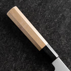 Gyuto White Steel #2 Poliert Büffelhorn und Magnolienholz Griff 165mm-[Musashi]-[Japan-Küchenmesser]