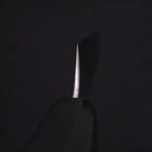 Gyuto White Steel #2 Super Poliert Büffelhorn und Ebenholz Griff 190mm-[Musashi]-[Japan-Küchenmesser]
