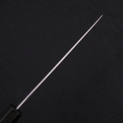 Gyuto White Steel #2 Super Poliert Büffelhorn und Ebenholz Griff 190mm-[Musashi]-[Japan-Küchenmesser]