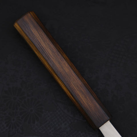 Gyuto White Steel #1 Polished Sumi Urushi Handle 210mm