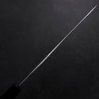 Gyuto White Steel #3 Kagami Honyaki Büffelhorn und Ebenholz Griff 240mm-[Musashi]-[Japan-Küchenmesser]