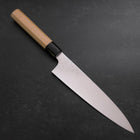 Gyuto ZA-18 Damast Büffelhorn und Magnolienholz Griff 210mm-[Musashi]-[Japan-Küchenmesser]