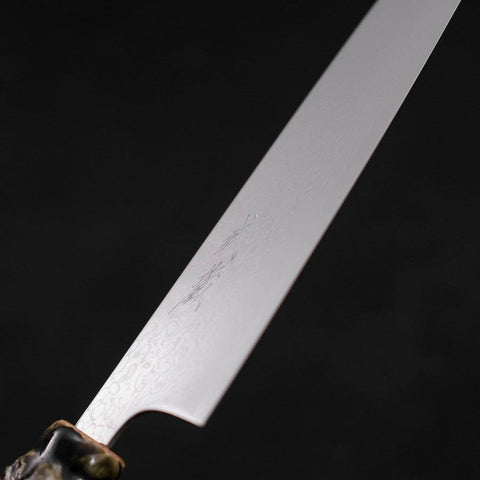 Gyuto ZA-18, Damast Keramik Drachen-Griff, 210mm-[Musashi]-[Japan-Küchenmesser]