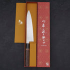 Gyuto ZDP-189 Poliert Büffelhorn und Kastanienholz Griff 210mm-[Musashi]-[Japan-Küchenmesser]