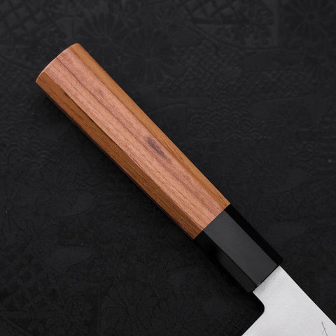 Gyuto ZDP-189 Poliert Büffelhorn und Teakholz Griff 210mm-[Musashi]-[Japan-Küchenmesser]