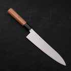 Gyuto ZDP-189 Poliert Büffelhorn und Teakholz Griff 210mm-[Musashi]-[Japan-Küchenmesser]