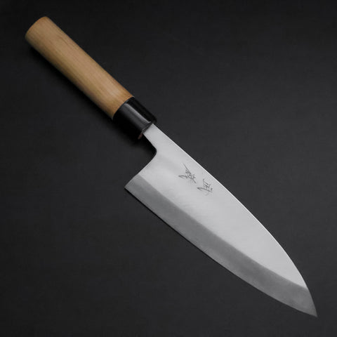 Deba White Steel #2 Kasumi Kirschholz Griff 180mm