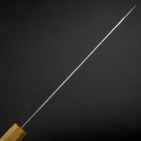 Gyuto White Steel #1 Tsuchime Walnussholz Griff 210mm