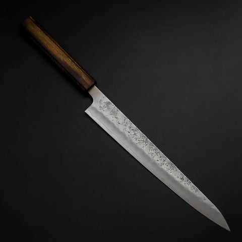 Sujihiki Silver Steel #3 Nashiji Sumi Urushi Griff 240mm