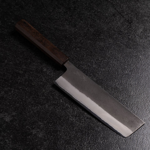 Nakiri White Steel #2 Nashiji Ebenholz Griff 165mm