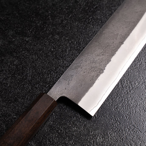 Nakiri White Steel #2 Nashiji Ebenholz Griff 165mm