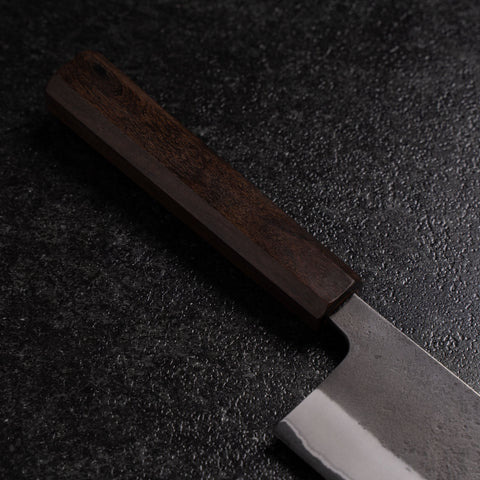 Nakiri White Steel #2 Nashiji Ebenholz Griff 165mm
