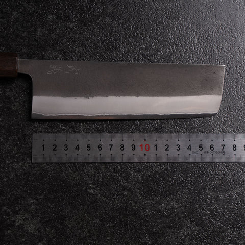 Nakiri White Steel #2 Nashiji Ebenholz Griff 165mm