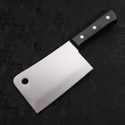 Hackmesser Molybdän Poliert Schwarzer Westlicher Griff 150mm-[Musashi]-[Japan-Küchenmesser]
