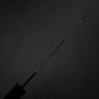 Hakata Blue Steel #2 Kurouchi Büffelhorn und Ebenholz Griff 165mm-[Musashi]-[Japan-Küchenmesser]