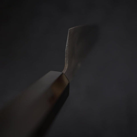 Hamokiri(Honekiri) White Steel #2 Kasumi Büffelhorn und Ebenholz Griff 270mm-[Musashi]-[Japan-Küchenmesser]