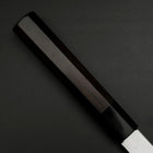 Hamokiri(Honekiri) White Steel #2 Kasumi Büffelhorn und Ebenholz Griff 300mm-[Musashi]-[Japan-Küchenmesser]