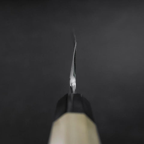 Hamokiri(Honekiri) White Steel #2 Kasumi Büffelhorn und Magnolie Griff 300mm-[Musashi]-[Japan-Küchenmesser]