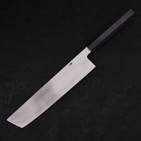 Hamokiri(Honekiri) White Steel #2 Kasumi Büffelhorn und Magnolienholz Griff 270mm-[Musashi]-[Japan-Küchenmesser]