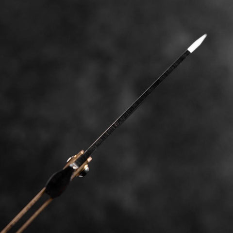 Higonokami Aogami 100mm Messing (Vertikaler Typ)-[Musashi]-[Japan-Küchenmesser]