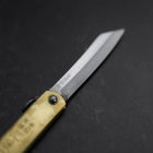 Higonokami Aogami 90mm Brass (3.5”)-[Musashi]-[Japan-Küchenmesser]
