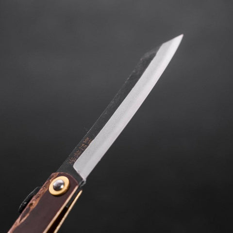 Higonokami Aogami Birkenholz 120mm-[Musashi]-[Japan-Küchenmesser]