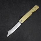 Higonokami Aogami Eto Hitsuji 80mm Messing-[Musashi]-[Japan-Küchenmesser]