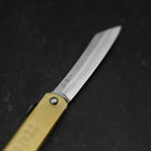 Higonokami Aogami Eto Usagi 80mm Messing-[Musashi]-[Japan-Küchenmesser]