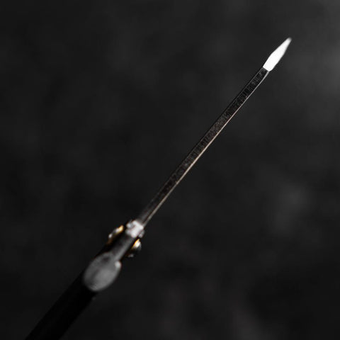 Higonokami Aogami Sternzeichen Pferd 80mm Schwarz-[Musashi]-[Japan-Küchenmesser]