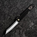 Higonokami Aogami Sternzeichen Schaf 80mm Schwarz-[Musashi]-[Japan-Küchenmesser]