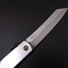 Higonokami Blue Steel 120mm Silber-[Musashi]-[Japan-Küchenmesser]