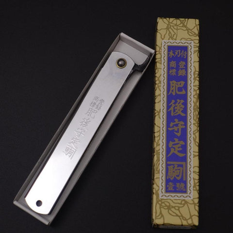 Higonokami Blue Steel 120mm Silber-[Musashi]-[Japan-Küchenmesser]