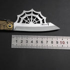 Higonokami Blue Steel #2 Spider 90mm (3.5”)-[Musashi]-[Japan-Küchenmesser]