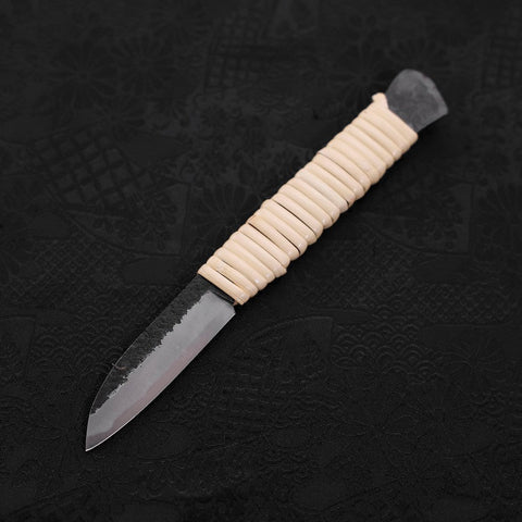Higonokami Kogatana-Typ Aogami Kurouchi 65mm-[Musashi]-[Japan-Küchenmesser]