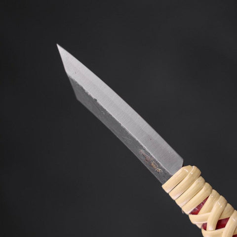 Higonokami Kogatana-Typ Aogami Kurouchi 65mm-[Musashi]-[Japan-Küchenmesser]