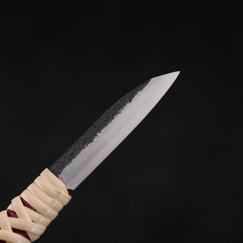 Higonokami Kogatana-Typ Aogami Kurouchi 65mm-[Musashi]-[Japan-Küchenmesser]